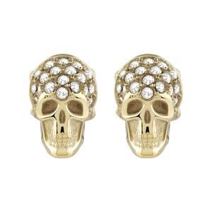 Philipp Plein Plein Enigma Crystal Stud Earrings Mens